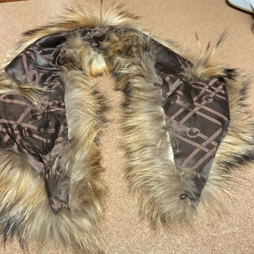Raccoon Fur Collar #63 - Picture 9 of 12
